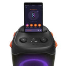 Caixa de Som Portátil JBL Partybox 110, LED, 160W RMS, Bluetooth, Á Prova de Respingos, Preto